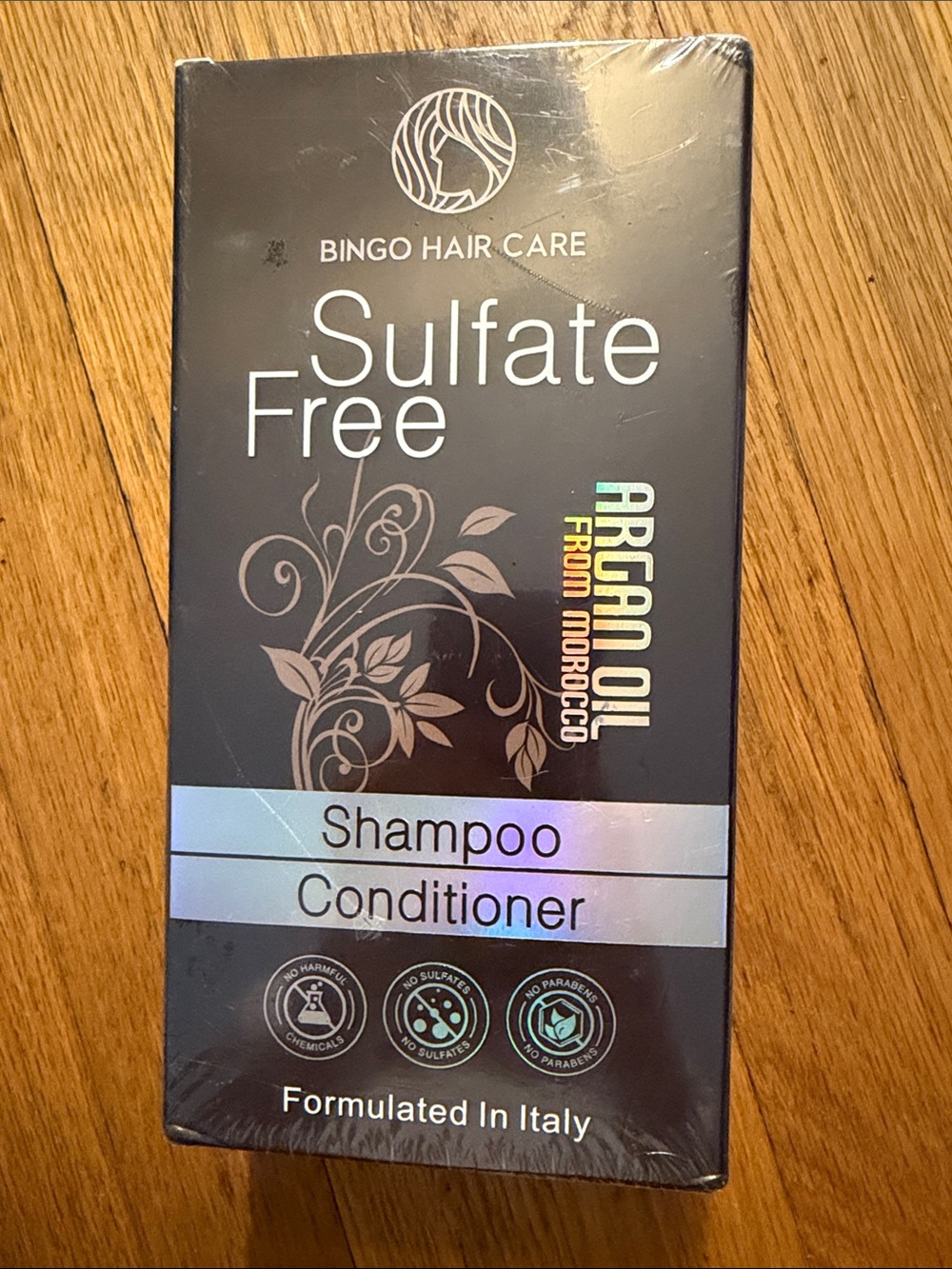 Bingo Hair Care Sulfate Free Argan Oil Shampoo & Conditioner - Black